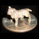 Cold Painted Bronze Micro Miniature English Bulldog Canine Dog Figurine C1890 Metalware photo 4
