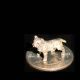 Cold Painted Bronze Micro Miniature English Bulldog Canine Dog Figurine C1890 Metalware photo 6