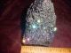 Xmas Gift Black Crystal Sparkle And Glitter Wt.  1 Lb.  5 Inch Ht. Other photo 11