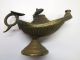 Great Antique Ornate Brass Aladdin Vintage Oil Kerosine Lamp Patina Lamps photo 2
