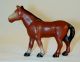 Old Cast Iron Paperweight Brown Horse Figurine Hubley - 2 Metalware photo 2