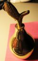 Solid Brass Pear Bell; Vintage 1955 With Clapper Metalware photo 3