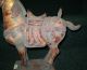 Antique,  China,  Hand - Curved Wooden Horse Statue Carved Figures photo 3