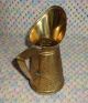 Vintage Hammered Copper Pitcher W/old English Table Gathering/card Playing Sce Metalware photo 4