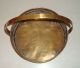 V.  Fine Antique Early 19th C Brass Cake Or Kitchen Basket Metalware photo 10