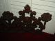 Vintage Architectural Iron Panel/grate Salvage Ornate Unique Floral Rustic Metalware photo 3