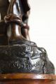 Charles Ruchot Signed Statue (1880 - 1915) Metalware photo 2