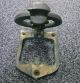 Antique Brass Lion Head Door Knocker Made In Scotland Metalware photo 1
