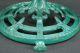Wrought & Cast Iron Antique Fish Bowl Stand With 2 Gallon Clear Glass Bowl Metalware photo 7