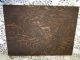Vtg Picture Relief Plaque Embossed Copper Buffalo Hunter Horse Prairie Metalware photo 5