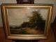 Very Old Oil Painting,  { + - 1780 Landscape With Sheep,  Is Finished Finely }. Other photo 1