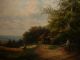 Very Old Oil Painting,  { + - 1780 Landscape With Sheep,  Is Finished Finely }. Other photo 5