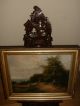 Very Old Oil Painting,  { + - 1780 Landscape With Sheep,  Is Finished Finely }. Other photo 8