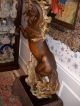 Antique Porcelain Capodimonte Stallion Figurines photo 1