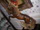 Antique Porcelain Capodimonte Stallion Figurines photo 2