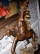 Antique Porcelain Capodimonte Stallion Figurines photo 3