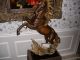 Antique Porcelain Capodimonte Stallion Figurines photo 4