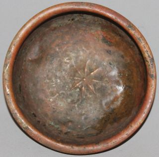 Antique Hand Made Copper Bowl photo