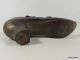 Antique Victorian Metal Shoe Pincushion With Sawdust Stuffing Metalware photo 1