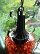 Vintage 3 - Tier Bubble Optic Glass Hanging Lamp With Light Diffuser Retro Lqqk Lamps photo 3