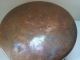 Heavy Copper Apple Butter Kettle Pot Cauldron Riveted Rolled Edge Wrought Metalware photo 3