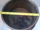 Heavy Copper Apple Butter Kettle Pot Cauldron Riveted Rolled Edge Wrought Metalware photo 5
