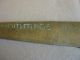 Antique Bronze / Brass Letter Opener Pharmacy French Paris Signed Metalware photo 4