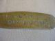 Antique Bronze / Brass Letter Opener Pharmacy French Paris Signed Metalware photo 5