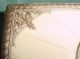 Old Filigree Brass Celluloid Handpainted Miniature Jewels Jewelry Casket Box 8 