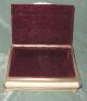Old Filigree Brass Celluloid Handpainted Miniature Jewels Jewelry Casket Box 8 