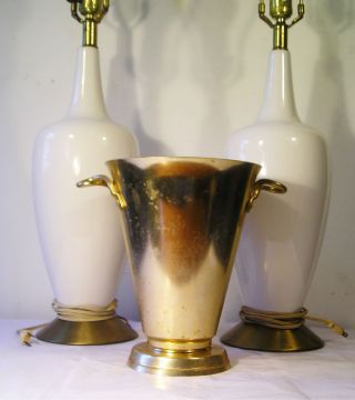 Vintage Aluminum Vase Large Wear - Ever Brand S15 photo