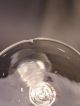 18th C Georgian English Blown Air Twist Wine Glass With Bell Bowl Stemware photo 7