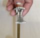 Antique Glove Or Handkerchief Stand / Holder With Gloved Hand Clasps - Estate Metalware photo 6