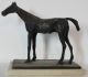 Bronze Horse Statue Signed By Edgar Degas. Metalware photo 1