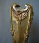 Fabulous French Antique Beaux Arts Sculpted Bronze 15  Vase Metalware photo 9