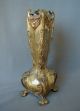 Fabulous French Antique Beaux Arts Sculpted Bronze 15  Vase Metalware photo 3
