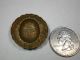 2 Decorative Light Metal Appliques Egyptian Scarabs Metalware photo 1