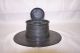 Pewter Inkwell With Quill Holes Metalware photo 4