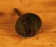 Vintage Brass Hand Bell With Engraving Metalware photo 2