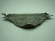 Small Triangular Art Nouveau Vienna Bronze Tray With Lady Holding Flaming Heart Metalware photo 4