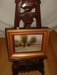 Excellent Old Oil Painting,  { Man With Wagon And Horses,  Signed H.  Hermans }. Other photo 2