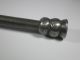 Antique Solid Pewter Candle Snuff Metalware photo 3