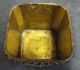 E.  & J.  B.  Empire Art Gold Trinket Box With Green Stones Metalware photo 4