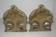 Antique Hubley Cast Iron Flower Basket Urn Bookends C: 1920s Metalware photo 2