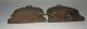 Antique Hubley Cast Iron Flower Basket Urn Bookends C: 1920s Metalware photo 3