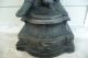 Large Pair Of Antique Victorian Mythological Warriors Spelter Metal Statues Metalware photo 6