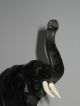 Antique Elephant Cast Iron Doorstop Paint C: 1920s Metalware photo 4