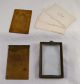 1895 French Engraving Of Lady Bronze Frame P Rodde Metalware photo 3