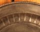 Large Antique Hand Made Pewter Charger K.  Weltzin Adam And Eve 16 