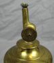 Early Heavy Brass Gardon S.  G.  D.  B.  ? Whale Oil Lamp Metalware photo 3